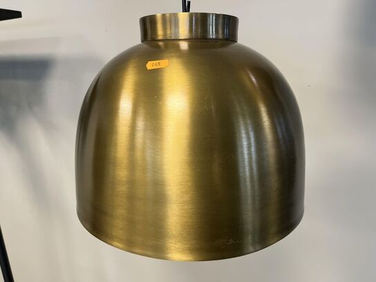 2.Stk. Pendel Lamper i messing look