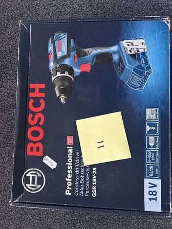 Bore-/skruemaskine BOSCH GSR 18V-28