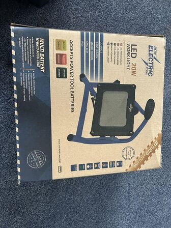 Arbejdslampe BLUE ELECTRIC 20W