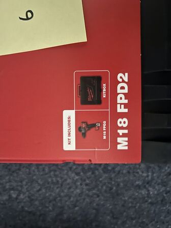 Slagbore-/skruemaskine MILWAUKEE M18 FPD2