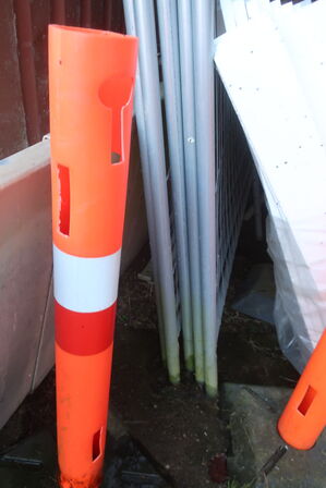 5 stk. byggepladshegn