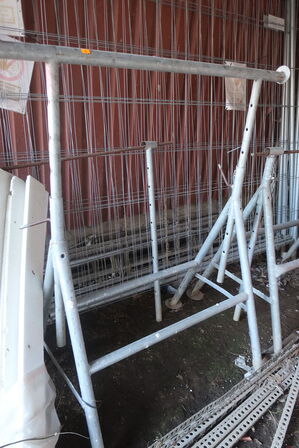 Div. Stilladsdele til murerbukkestillads