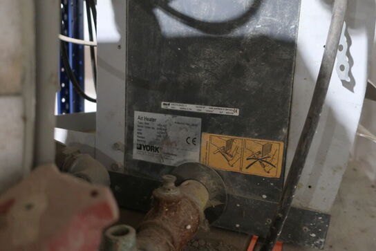 2 stk. varmeblæsere YORK Air Heater VMA-42