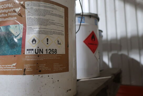 Palle med asfaltgrunder ICOPAL