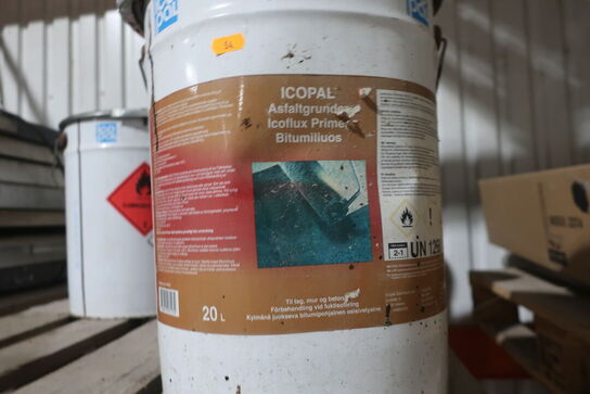 Palle med asfaltgrunder ICOPAL