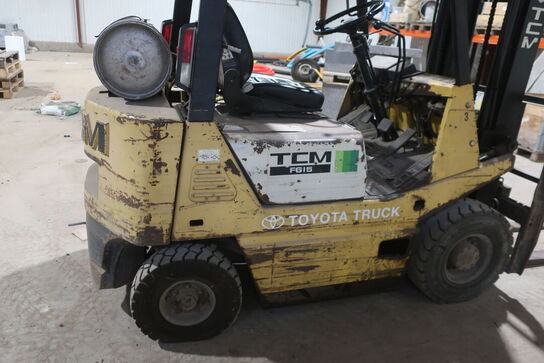 Gas-Gaffeltruck TOYOTA TCM FG15N165/1.5
