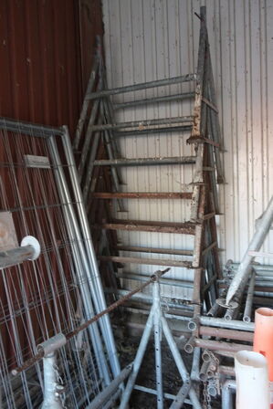 Div. Stilladsdele til murerbukkestillads