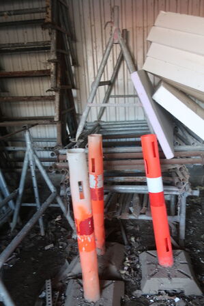 Div. Stilladsdele til murerbukkestillads