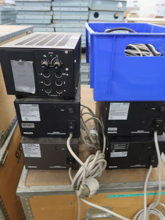 6 stk. Flightcases med indhold (se beskrivelse)