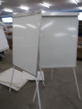 8 stk. Flipover med papir