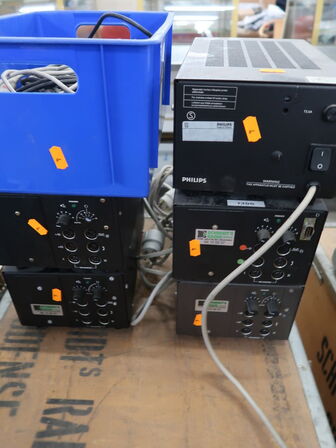 6 stk. Flightcases med indhold (se beskrivelse)