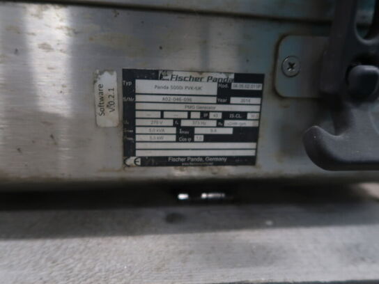 Generator FISCHER PANDA 5000i PVK-UK