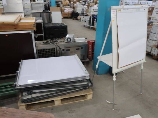 8 stk. Flipover med papir