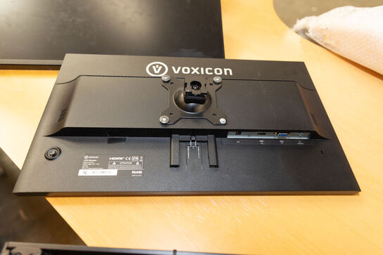 3 stk. Monitor VOXICON P24FHD inkl. Bordbeslag