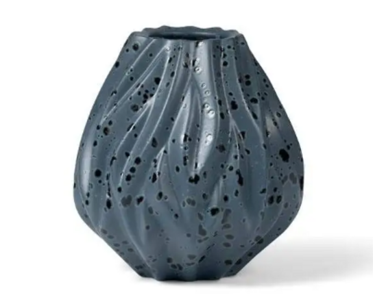Morsø vase flame 15 cm blå