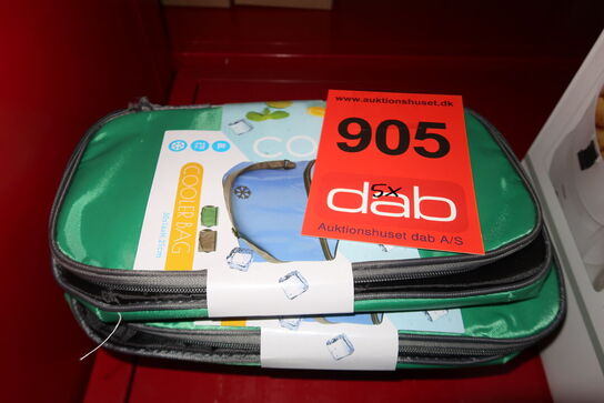 5 stk. Køletaske 8 liter - Grøn