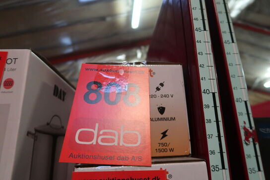 Terrassevarmer væghængt inkl. fjernbetjening 1200 watt