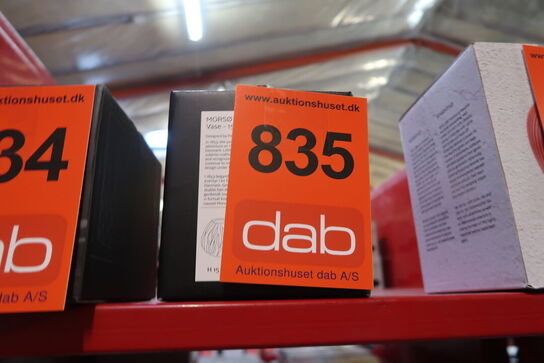 Morsø vase flame 15 cm blå