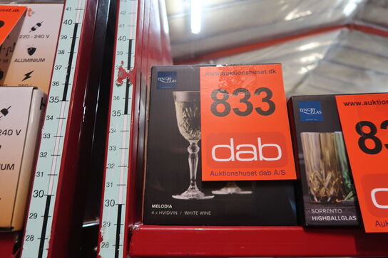 4 stk. Lyngby Glas Melodia hvidvinsglas 21 cl