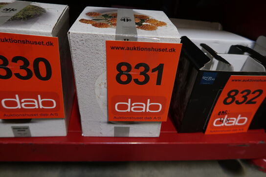 Knabstrup Keramik – Knabstrup Vasen Natura 20 cm, Kalk/brun