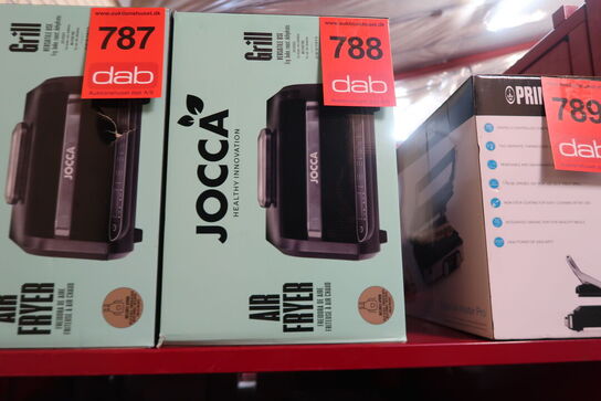 Jocca 8i1 grill airfryer & dehydrator 7 liter 1700 watt