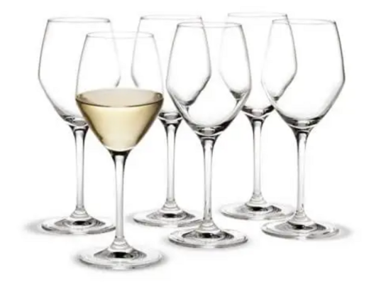 6 stk. Holmegaard Perfection Hvidvinsglas 32 cl 