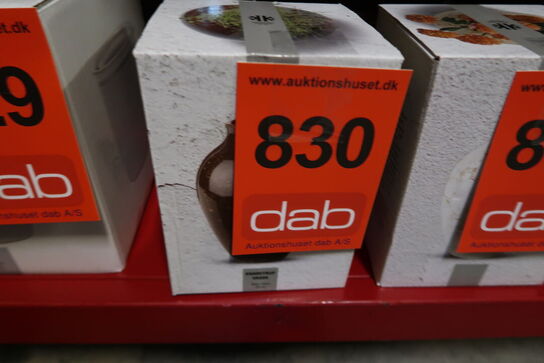 Knabstrup Vasen Natura 20 cm Brun