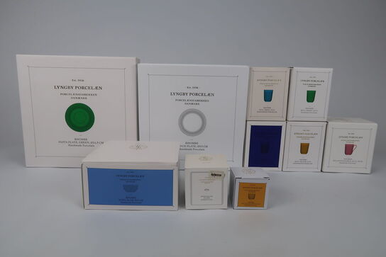 10 dele Lyngby Porcelæn 