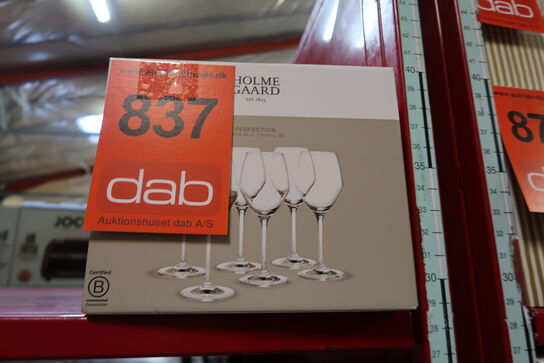 6 stk. Holmegaard Perfection Hvidvinsglas 32 cl 