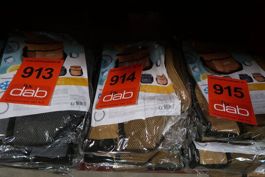 4 stk. Køletaske assorterede -  camel 12 liter