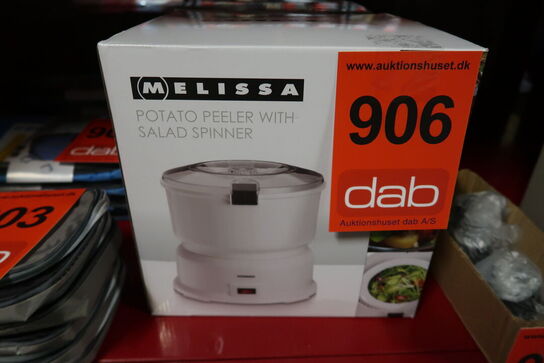 Melissa kartoffelskræller med salatslynge 1 kg