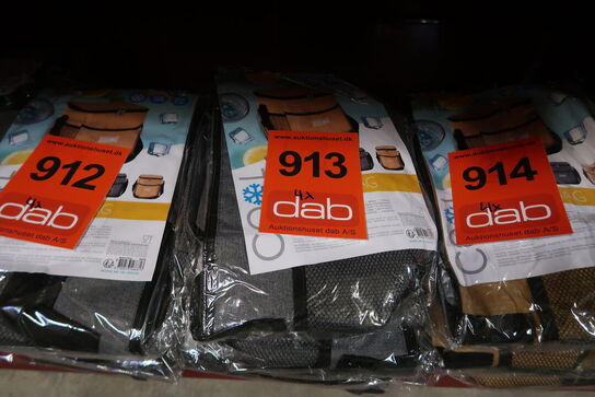 4 stk. Køletaske assorterede -  grå 12 liter