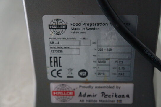 Blender HALLDE SB-4