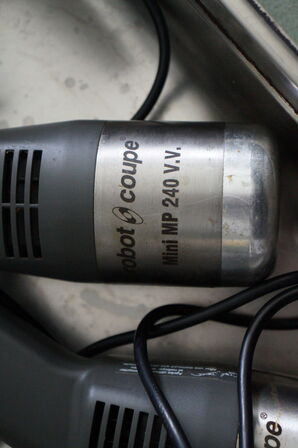 2 stk. stagblender ROBOT COUPE MINI MP 240 VV