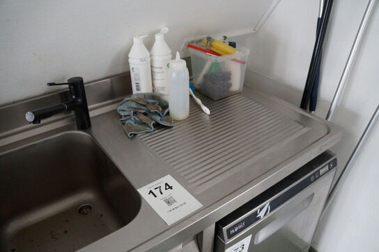 Arbejdsbord i rustfri stål  ELECTROLUX 120x80x89,5 cm 