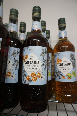 20 flasker sirup GIFFARD  