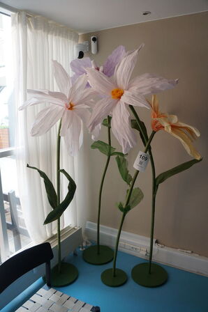 4 stk. plastic planter  