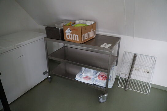 Arbejdsbord på hjul