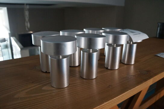 8 stk. bordlamper  