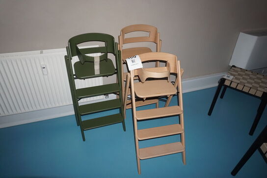 3 stk. højstole KAOS KLAPP