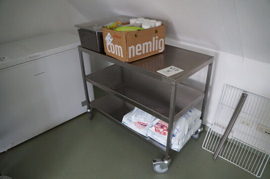 Arbejdsbord på hjul