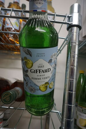 10 flasker sirup GIFFARD  