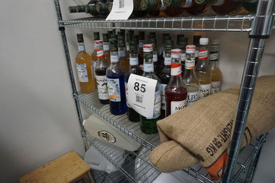 Ca 20. flasker sirup GIFFARD  