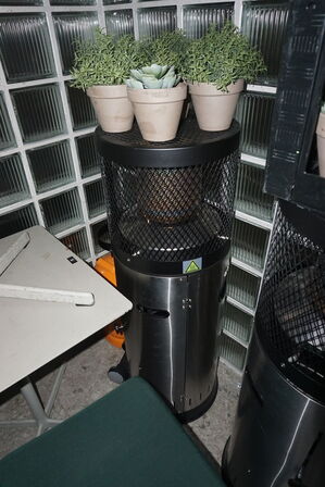 2 stk. terrassevarmere ENDERS  