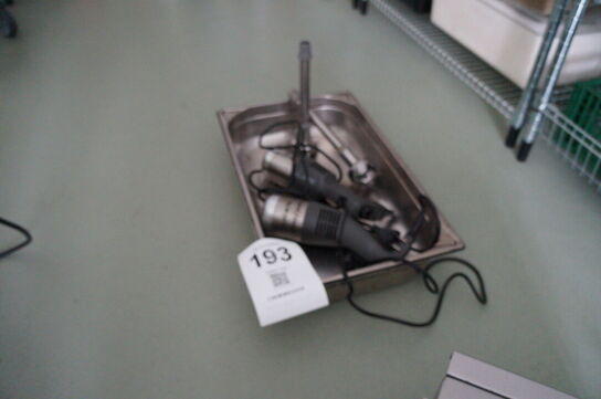 2 stk. stagblender ROBOT COUPE MINI MP 240 VV