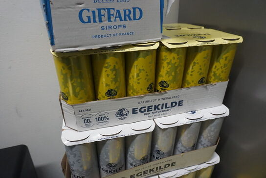 Diverse danskvand, m.v.  