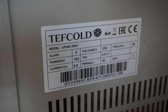 Display køler TEFCOLD UPD60 GREY