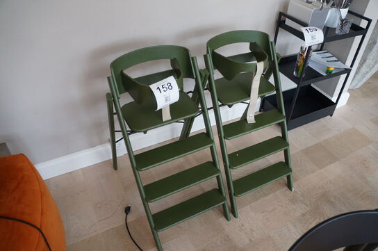 2 stk. højstole KAOS KLAPP