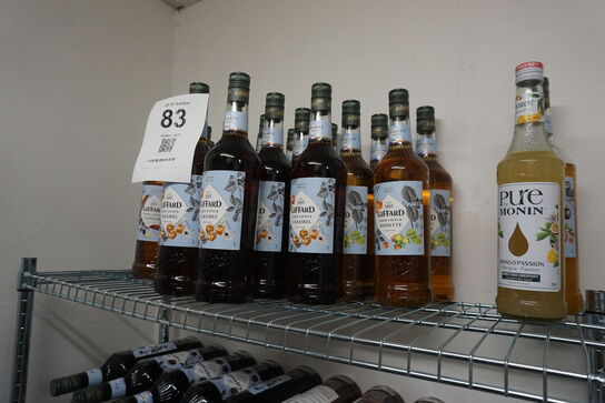 20 flasker sirup GIFFARD  
