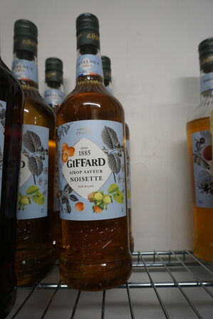 20 flasker sirup GIFFARD  